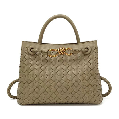 Martina Woven Leather Bag