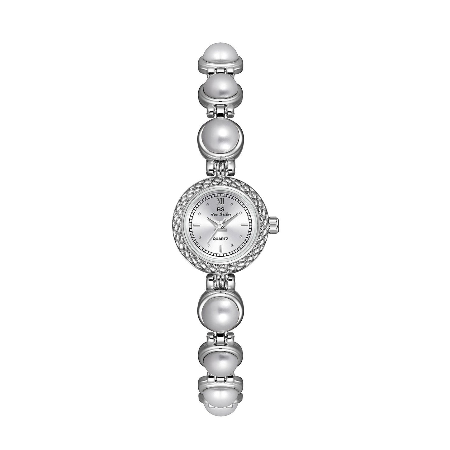 vintage styled watch - Moonlit Grace Timeless Style