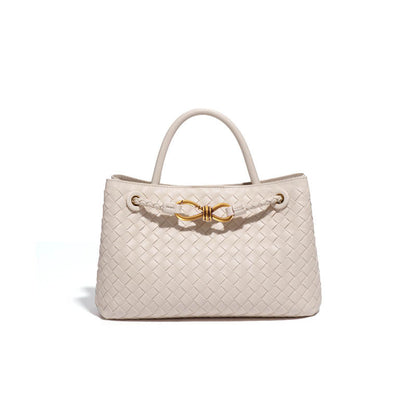 Martina Woven Leather Bag