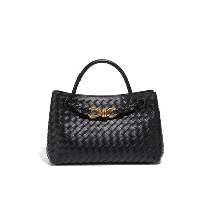 Martina Woven Leather Bag