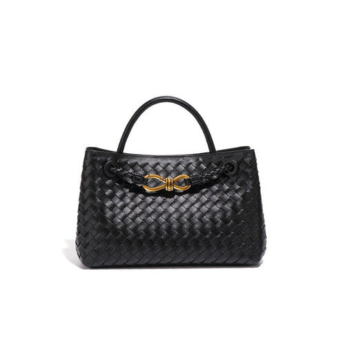 Martina Woven Leather Bag
