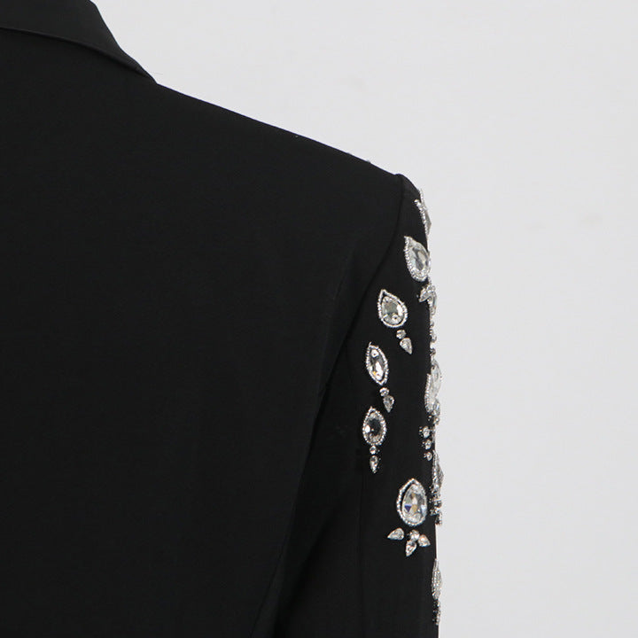 Merle Crystal Embellished Blazer Dress
