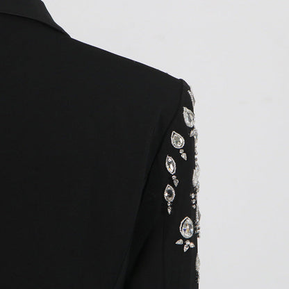 Merle Crystal Embellished Blazer Dress