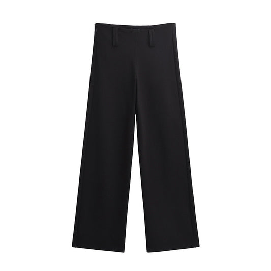 Madge High Waisted Wide-Leg Trousers