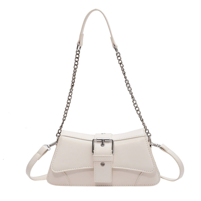 Carrie Leather Shoulder Bag