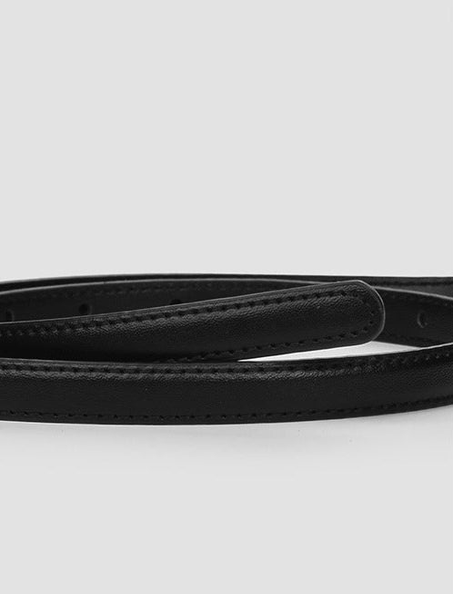 Cara Skinny Leather Belt