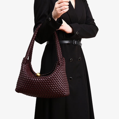 Giovanna Woven Leather Bag