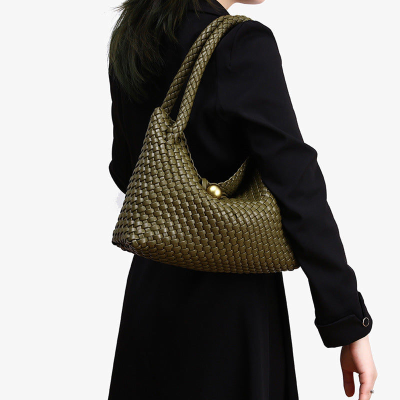 Giovanna Woven Leather Bag