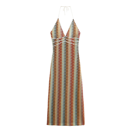 Jenay Crochet Maxi Dress