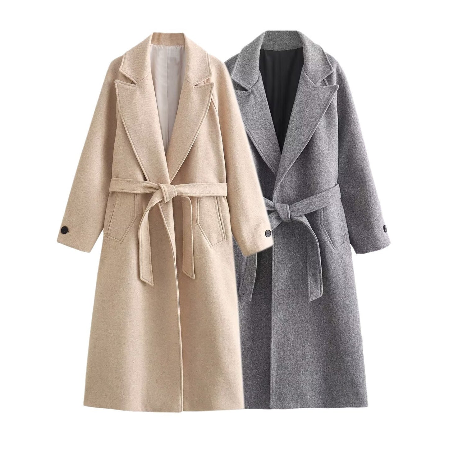 Wool Blend Coat 