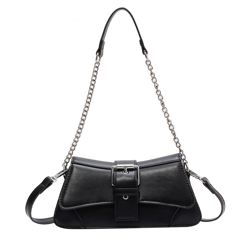 Carrie Leather Shoulder Bag