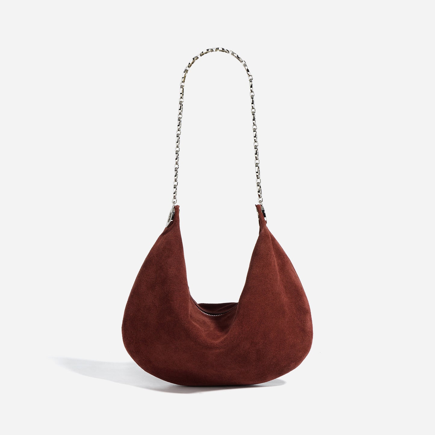 Camille Suede Shoulder Bag