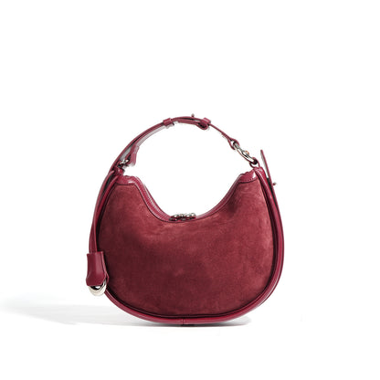 Poppy Suede Shoulder Bag