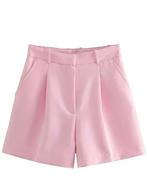 Henrietta Pleated Shorts
