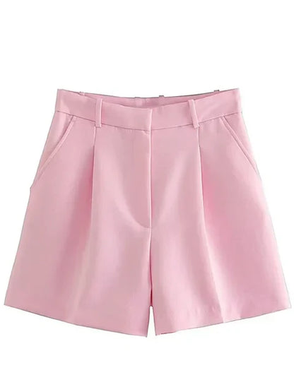 Henrietta Pleated Shorts
