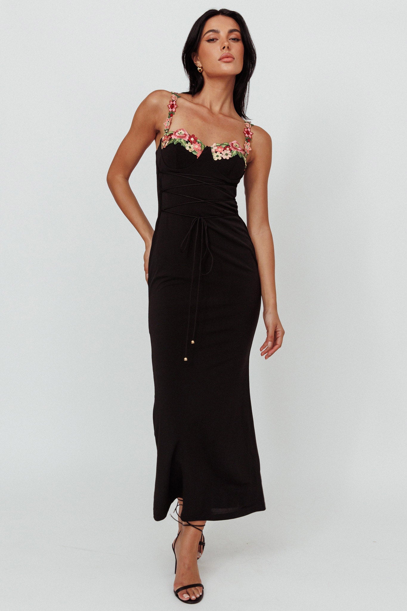 Luxe Long Bodycon Dress