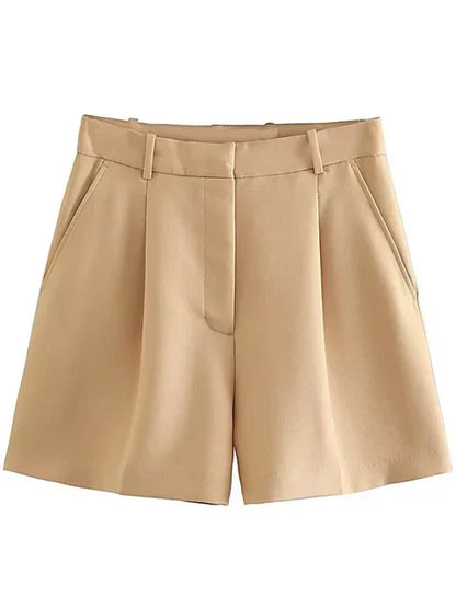 Henrietta Pleated Shorts