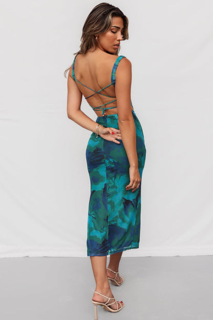 Greer Backless Cocktail Dress