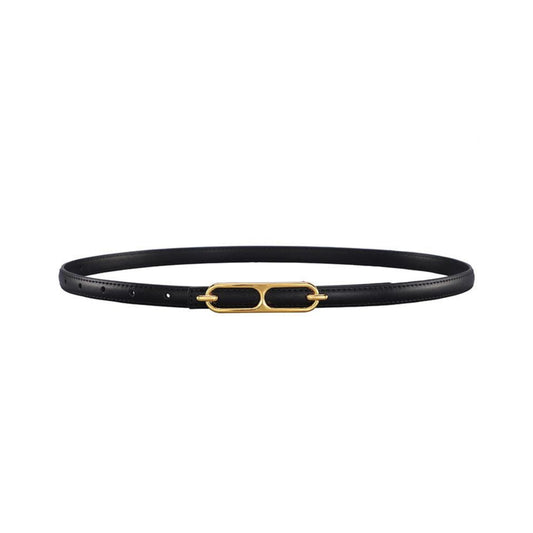 Tara Skinny Leather Belt