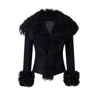 Aubriana Fur Trim Jacket