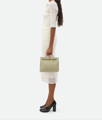 Martina Woven Leather Bag