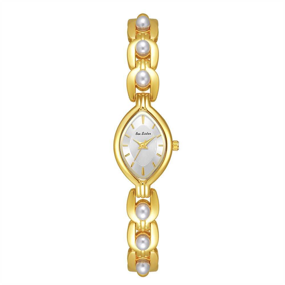 Perla Pearl Bracelet Watch