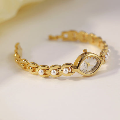 Perla Pearl Bracelet Watch