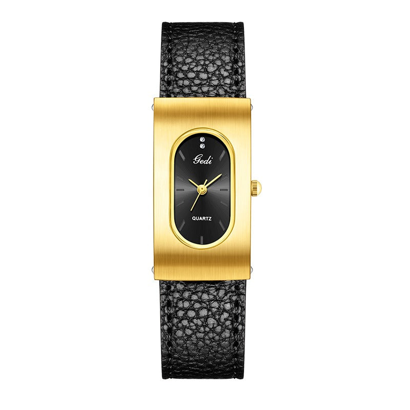 Tatiana Leather Bangle Watch