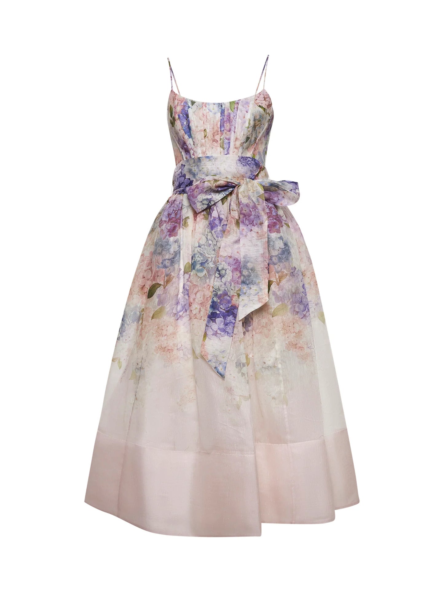 Lilia Corset Midi Dress